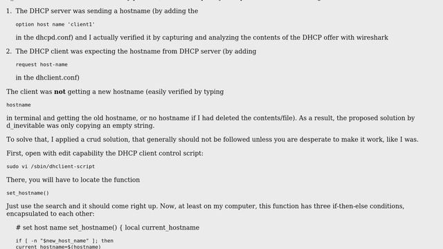 How to get the hostname from a DHCP server? (6 Solutions!!) смотреть онлайн