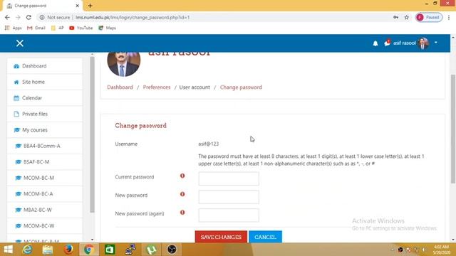 Reset the password of Moodle Account | Resetting forgotten Moodle Password | Change Moodle Password смотреть онлайн