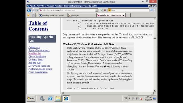 Dspace Kurulumu -- 05 Ant Java Deploy Aracı смотреть онлайн