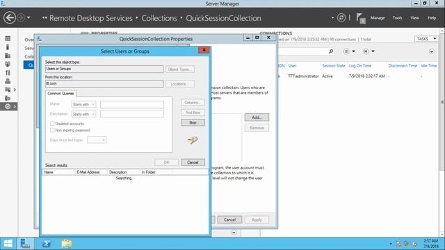 Class 6_Remote Desktop Services (RDS) Installation & Publish RemoteApp in Win Ser 2012 R2 part 1 смотреть онлайн