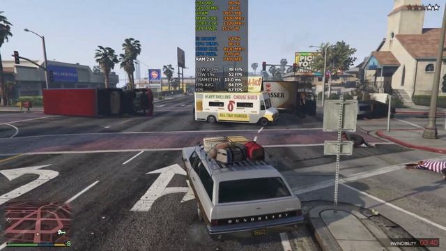 Grand Theft Auto V | 1080p | GTX 980 | i3 10100F | 16GB RAM | 240GB SSD смотреть онлайн