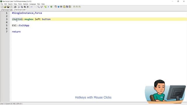 [Juho's AutoHotkey Tutorial #2 Hotkeys] Part 1 - Basic Hotkeys Using Keyboard Keys, Mouse Clicks et смотреть онлайн