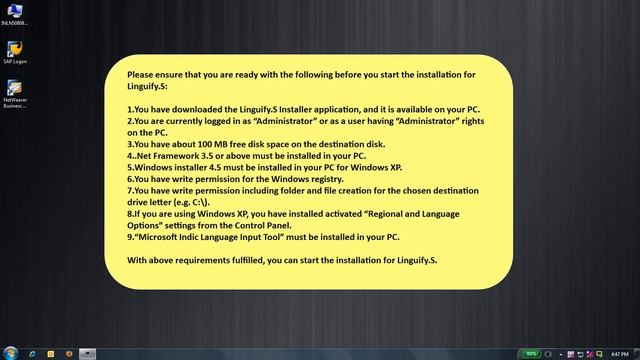 How to Installation Prerequisite Guide Linguify.S Software смотреть онлайн