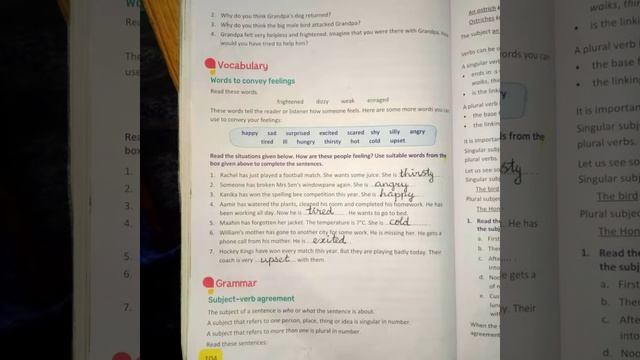 Grade 4 - English | Lesson 7 | book back exercises 21/01/2022. смотреть онлайн