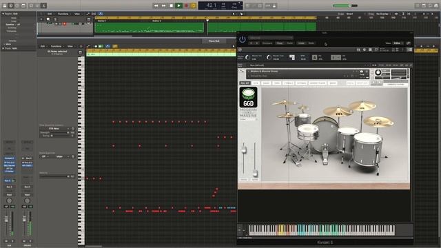 GGD Modern and Massive mix | Free Logic Pro X template ! смотреть онлайн