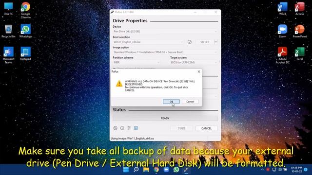 Make your External Drive bootable whether Pen Drive or External Hard Disk (Windows 7, 8.1, 10, 11) смотреть онлайн