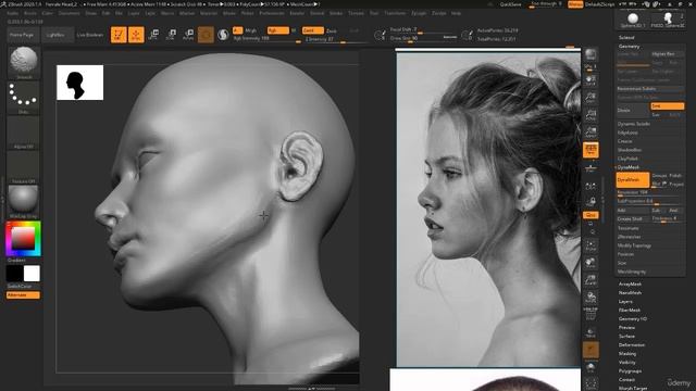8. Sculpting the Ear --& Neck смотреть онлайн