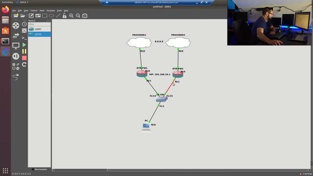 Configuring and Explaining HSRP + Interface Tracking | Network Redundancy смотреть онлайн