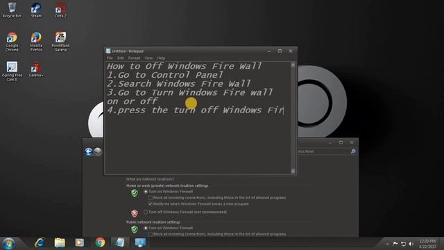 Turn Off Windows Firewall For Cheat in PBPH! смотреть онлайн