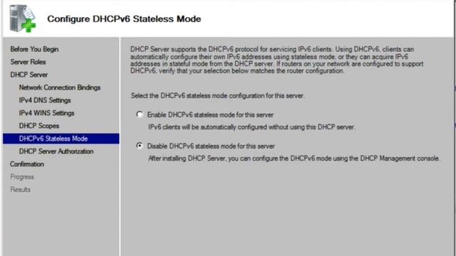 DHCP Installation