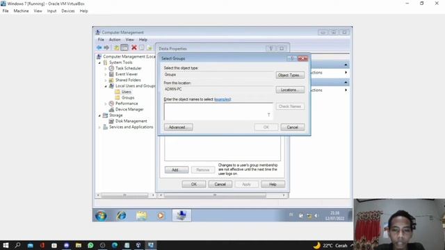 Sharing folder windows 7 di virtualbox смотреть онлайн