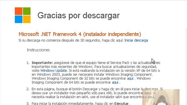 Mantenimimento (software) Istalacion de .NET Framework 4 смотреть онлайн