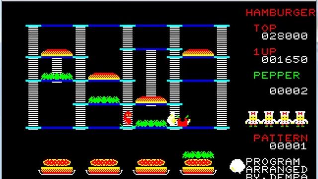 Hamburger - Sharp X1 - emulador eX1 - probado Windows 7 x64 смотреть онлайн