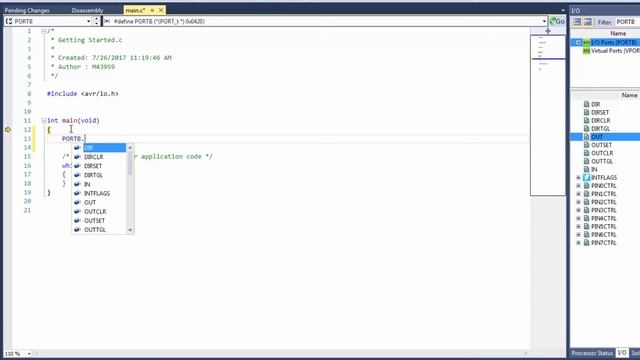 Getting Started with Microchip Studio | Ep. 10 - I/O View & Bare Metal Programming References смотреть онлайн