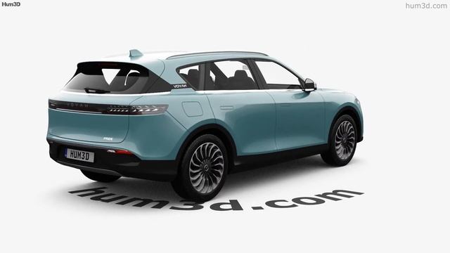 Voyah Free 2024 3D Model By 3DModels.org