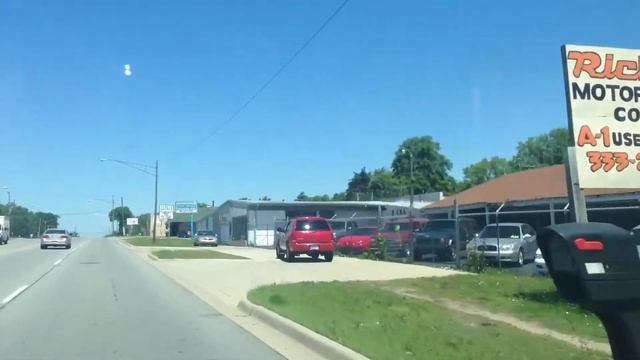 Driving in Pontiac, Michigan, U.S.A. 🇺🇸 .2013. смотреть онлайн
