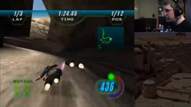 Boter Plays Star Wars Episode I Racer: Classic Racing Week, Day 3 смотреть онлайн