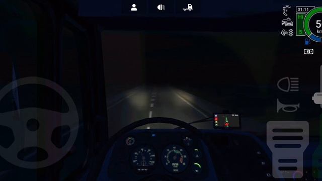 Grand Truck Simulator 2 - Drive with truck, at night, small map (good game, feeling too.. real) смотреть онлайн