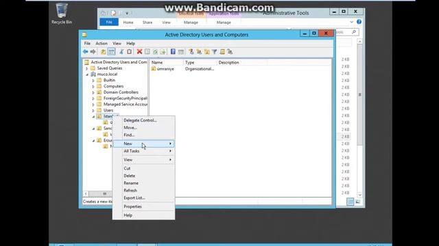 WİNDOWS SERVER 2012 R2 OU VE USER OLUŞTURMA VEEE CS 1.6 OYUN YAPMAAAA. смотреть онлайн