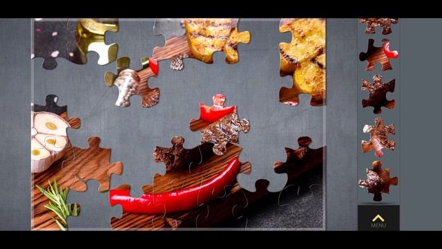 Magic Puzzles. Delicious 😋 Rib Eye Steak 🥩 🍱🌶️🧄🍅 - My Gaming Town ♥ #JigsawPuzzles #AnimatedPuzzle смотреть онлайн