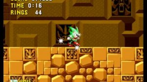 [TAS] Super Sonic and Hyper Sonic in Sonic 1 in 13:04s