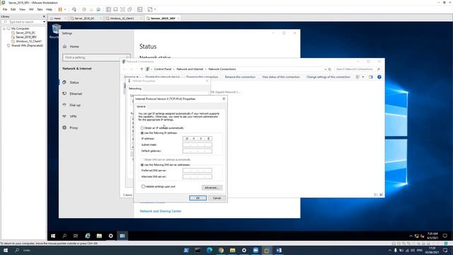 Windows Server give static ip to SRV смотреть онлайн
