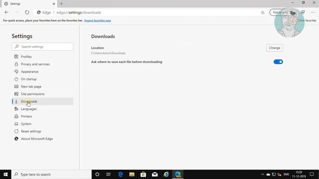 How To Stop Asking Where to Save Downloads in Microsoft Edge Chromium смотреть онлайн