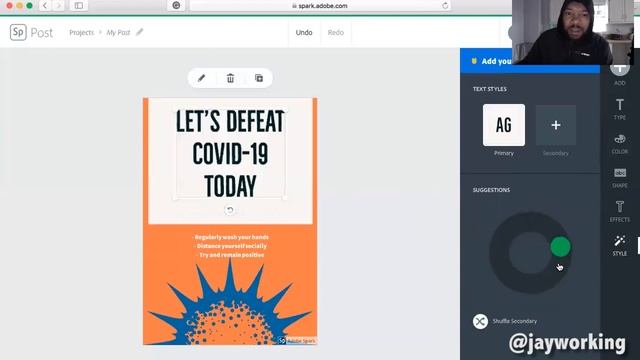 Adobe Spark Tutorial for Beginners смотреть онлайн
