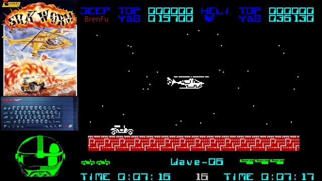 Silkworm (Sinclair Spectrum 128K) longplay high score 74130 смотреть онлайн