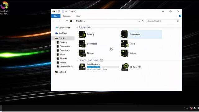IconPack Reactor X Green смотреть онлайн