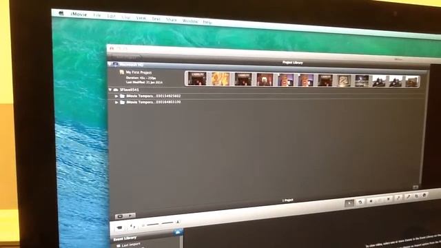 How to open iMovie and start a new project смотреть онлайн