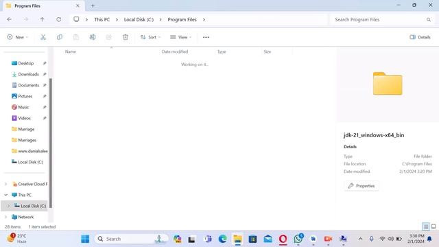 How to Install Java JDK 21 on Windows 11,10,8,7 || Setting Path & JAVA_HOME ||JAVA || Danial Saleem смотреть онлайн
