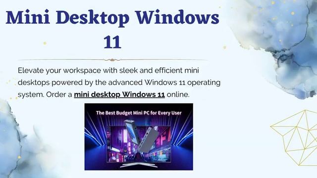 Buy Mini Computers With Windows 11 Online At Best Price смотреть онлайн