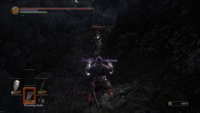 Dark Souls 3 - Luckiest Fall Ever! Killing Butcher Knife Girl - 4K 60fps смотреть онлайн