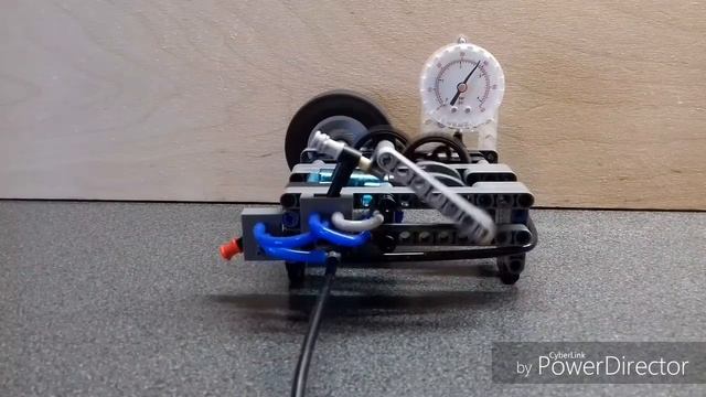 Пневматический двигатель из лего | Lego pneumatic engine смотреть онлайн