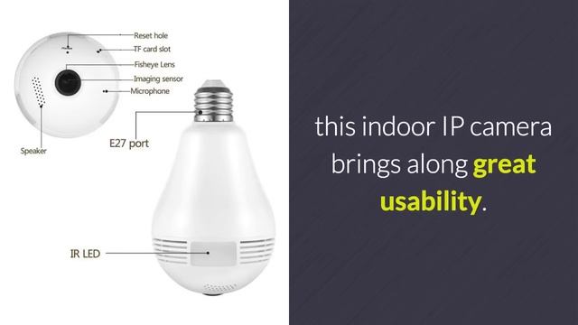 Unique 360 Degree IP Camera For Ultimate Home Security смотреть онлайн