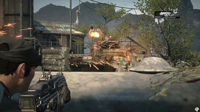 Прохождение Gears of War Ultimate Edition на русском - Часть 10. Особняк Фениксов смотреть онлайн