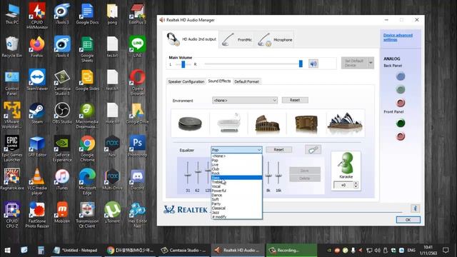 เสียงหูฟังเบา Windows 10 วิธีแก้ไข้ปัญหา Realtek Hd Audio Manager และอื่นๆ смотреть онлайн