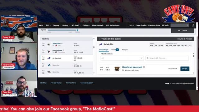 The Mafia Cast: Stefon Diggs is out, who's the new number one смотреть онлайн