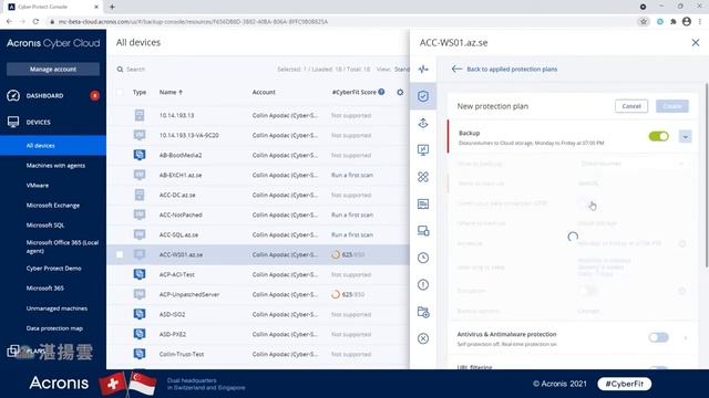 備份和復原篇 - 03-備份功能概觀 ｜Acronis Cyber Protect Cloud 影音教學中心 смотреть онлайн