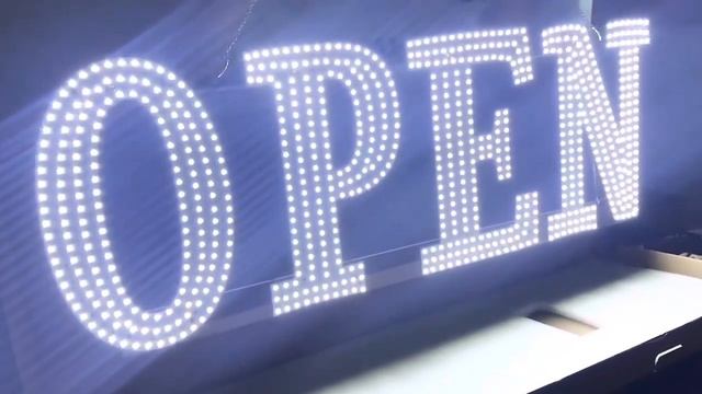 Electric led signs letter light Smoke shop business image signs for Windows смотреть онлайн