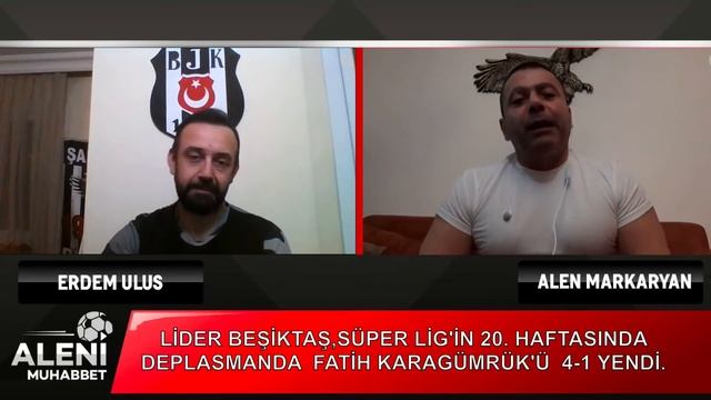 Fatih Karagümrük-Beşiktaş Maç Sonu Yayını | Erdem Ulus-Alen Markaryan | Aleni Tv смотреть онлайн