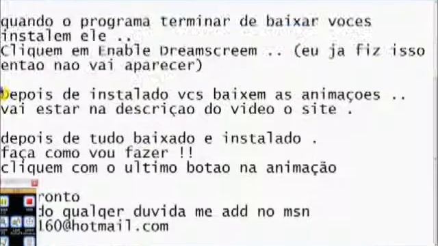 Protetor de tela animado . windows 7 смотреть онлайн