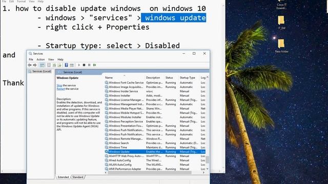 How to Disable Update Windows on Windows10 смотреть онлайн