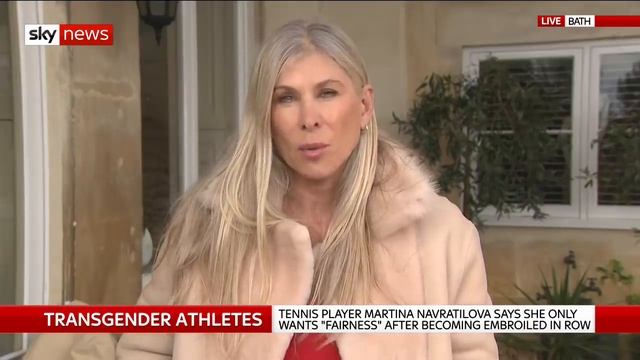 Ex-swimmer Sharron Davies on why she opposes transgender athletes in women's sports смотреть онлайн