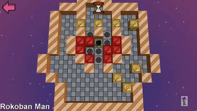 Boxxle II Level 96 Played on Rokoban for Windows смотреть онлайн