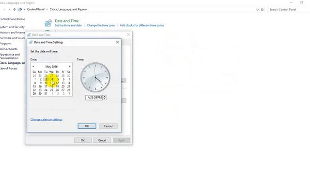 How to change Date and Time In windows 10 смотреть онлайн
