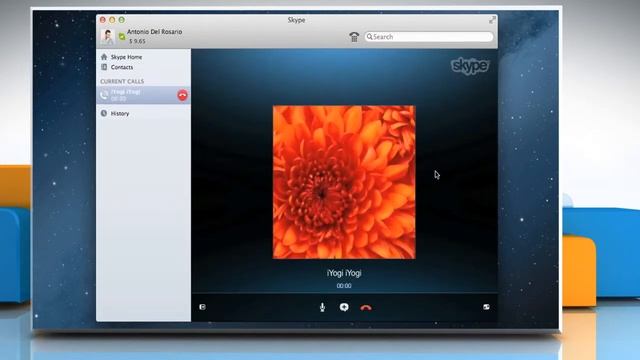 How to add an incoming call to an ongoing call in Skype® for Mac® OS X™ смотреть онлайн