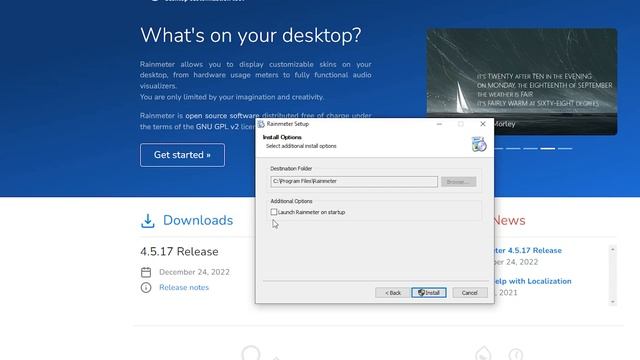 How to Install Rainmeter app on Windows 10 | Install Rainmeter смотреть онлайн