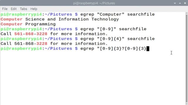 Displaying File Contents Searching Files with egrep Using the vi Editor смотреть онлайн